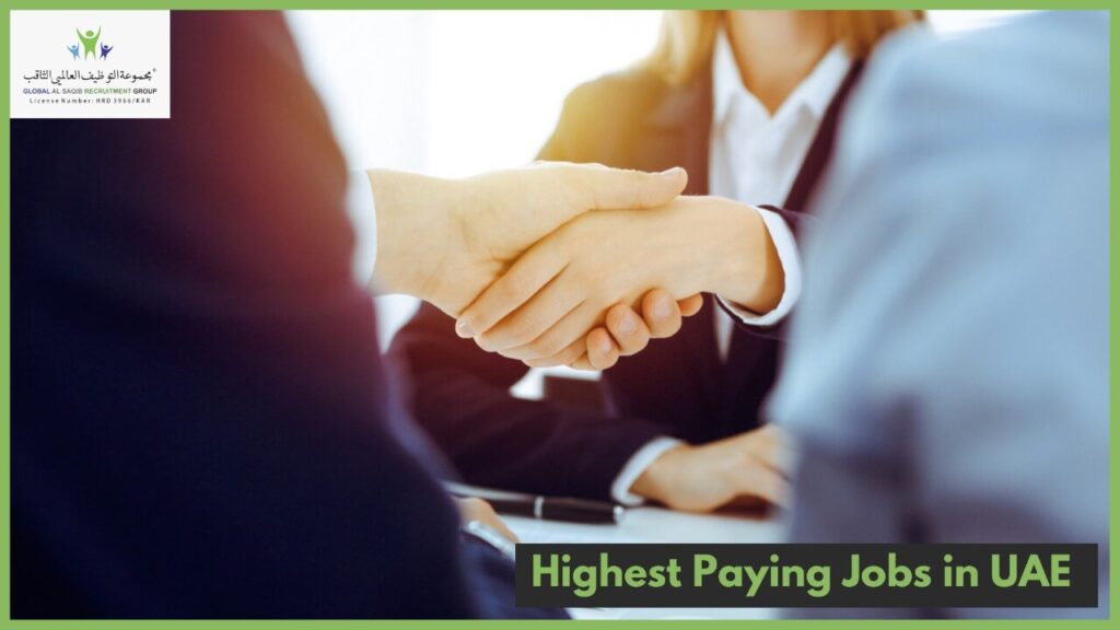 Highest Paying Jobs in UAE 2023