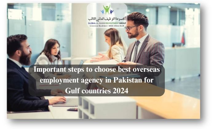 image is about important steps of overseas employment agency.