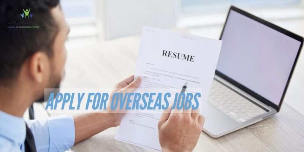 How to Apply for overseas jobs