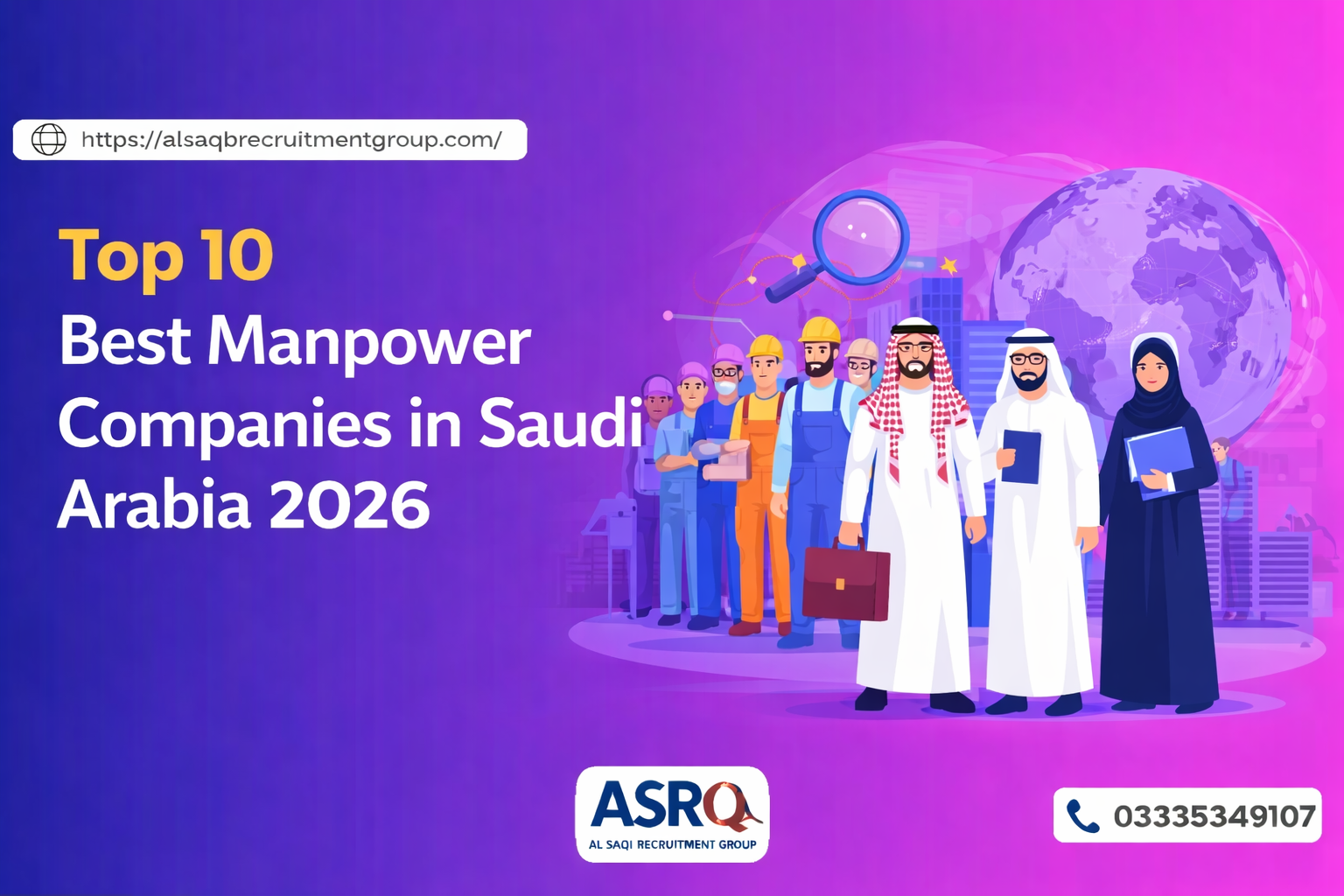 Top 10 Best manpower companies in Saudi Arabia 2026