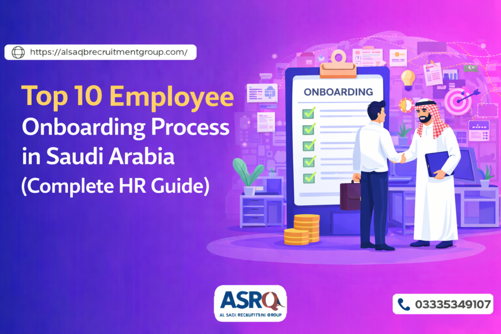 Employee onboarding Process in Saudi Arabia