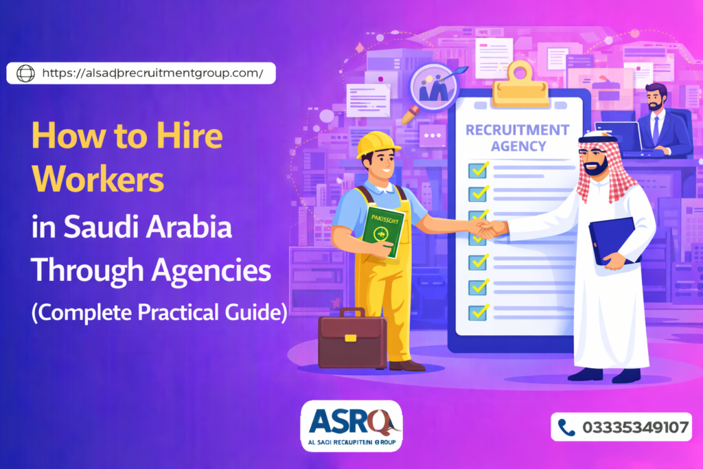 How to Hire Workers in Saudi Arabia Through Agencies