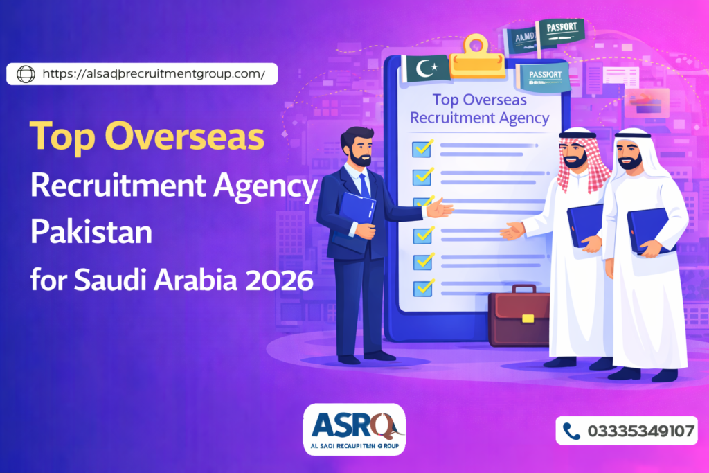 Top Overseas Recruitment Agency Pakistan for Saudi Arabia