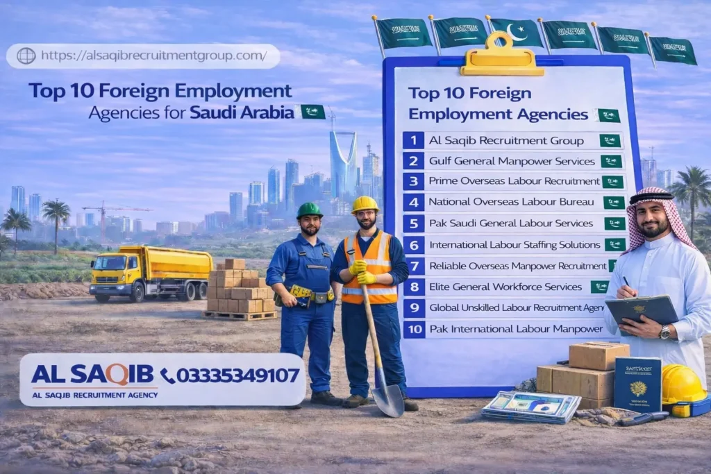 Top 10 Foreign Employment Agencies for Saudi Arabia in 2026 1 Top 10 Foreign Employment Agencies for Saudi Arabia in 2026