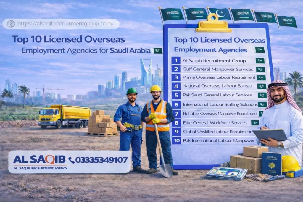 Top 10 Licensed Overseas Employment Agencies for Saudi Arabia in 2026 1 Top 10 Licensed Overseas Employment Agencies for Saudi Arabia in 2026