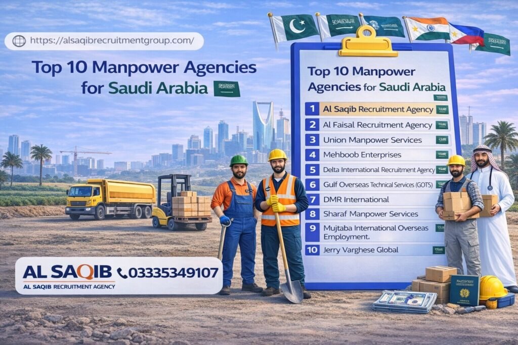 Top 10 Manpower Agencies for Saudi Arabia