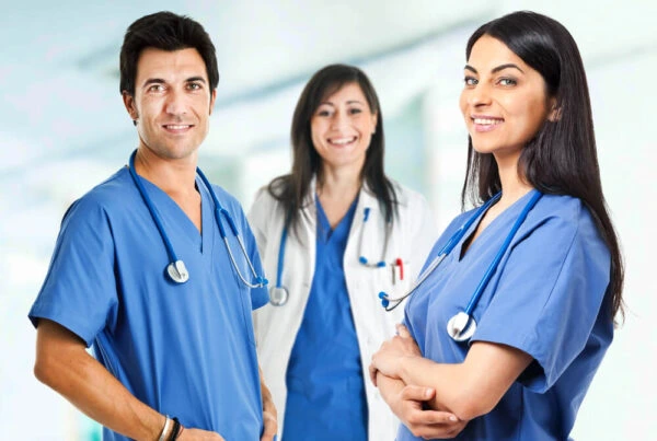 Team of qualified doctors and nurses representing Alsaqib healthcare recruitment services.